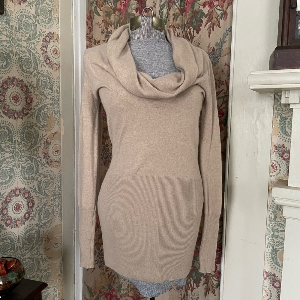 RAG & BONE 2008 Tan Cashmere Sweater Dress